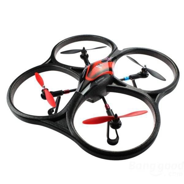 Квадрокоптер великий р/в 2.4GHz WL Toys V393 Cyclone безколекторний